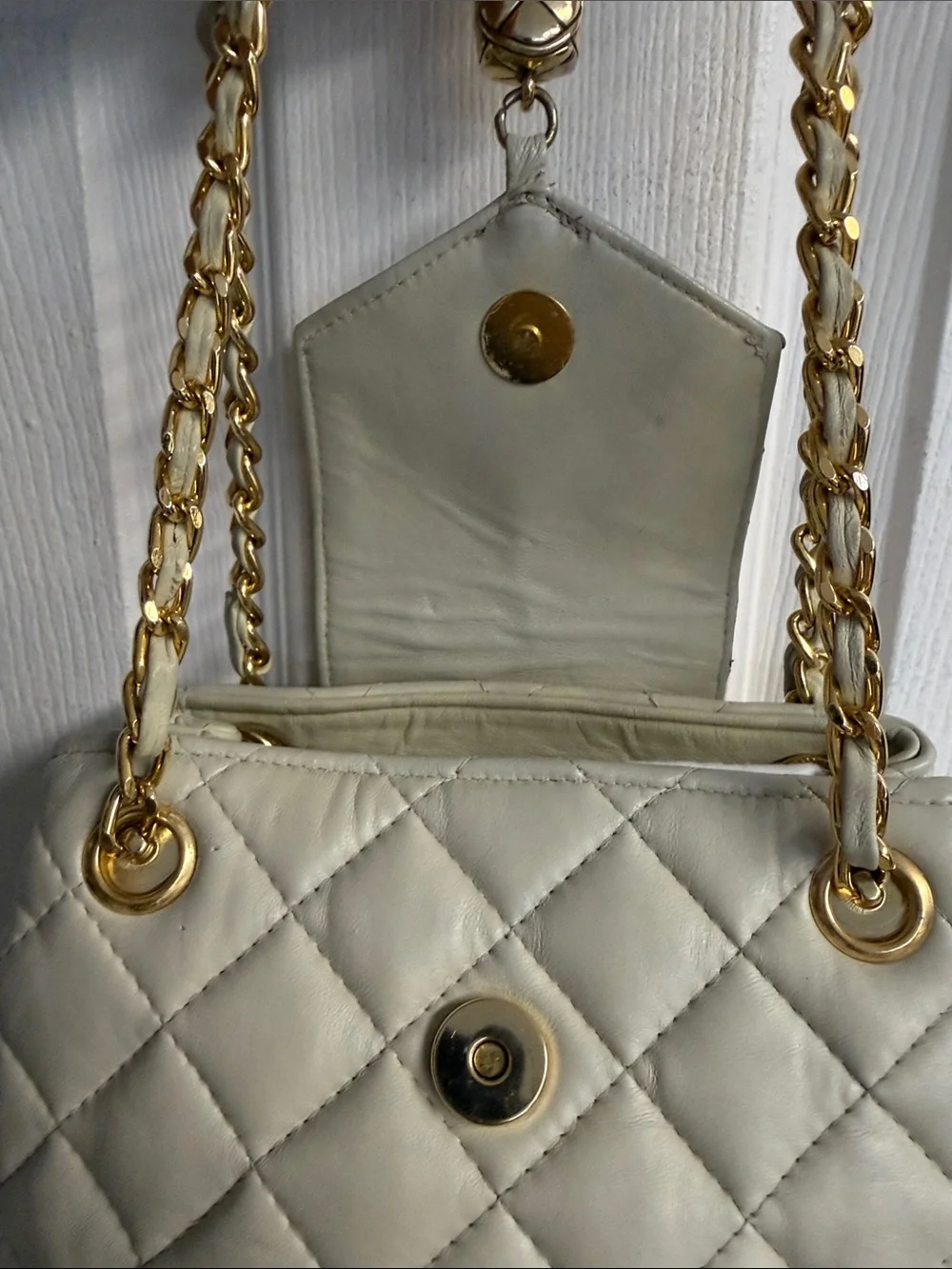 Chanel Vintage Quilted Tassel Bag